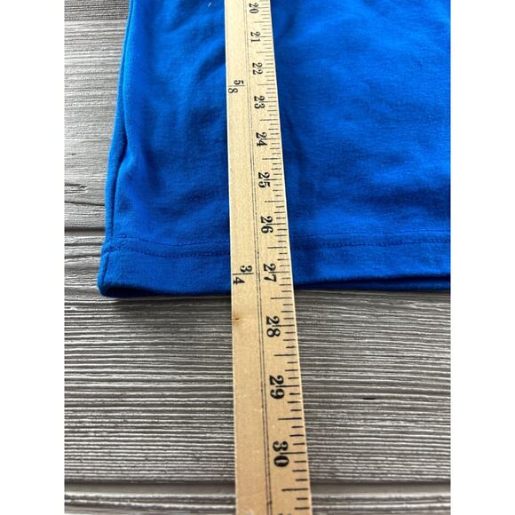 VTG Arlando Women's Blue Sequin Embroidered Fish Graphics Crew Neck Tee Large - Picture 8 of 11